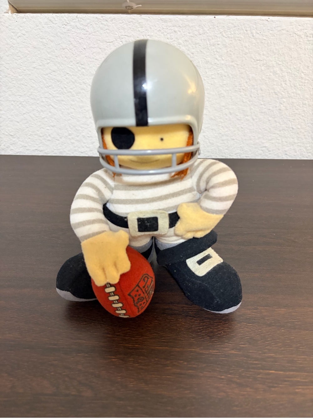 1983 Raiders NFL Huddles 7.5” Plush L.A. Raiders Football Las Vegas